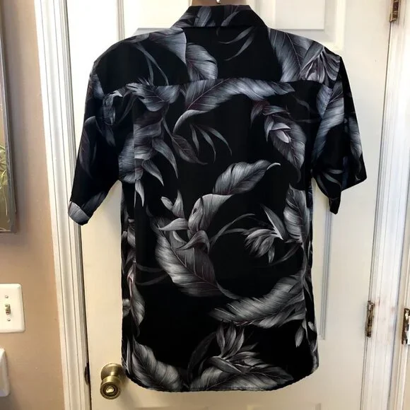 Vintage EMVO Men's Hawaiian Floral Casual Shirt - Picture 3 of 9